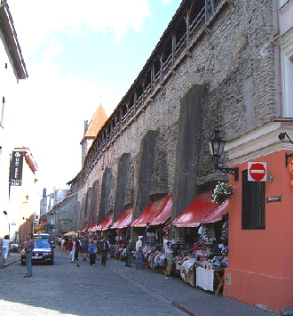 Old Town Wall Tallinn